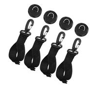 Qsvbeeqj Porte-pagaies multifonction en nylon léger sécurisé pour bateaux avec crochet amovible pour équipement de sport de plein air