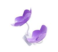 Qsvbeeqj Porte-savon double couche avec rotation automatique étanche amovible pour salle de bain lavabo de douche boîte à savon universelle avec drains
