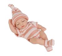 Qsvbeeqj Poupée Bébé Mignon Câlin Lavable Reborns Simulation Reborns Enfant en Bas Âge Filles Jouet d'allaitement 7 comme Poupée Poupées De en Silicone Qui Bougent Un Vrai Bébé