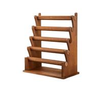 Qsvbeeqj Présentoir à bijoux amovible en bois à plusieurs niveaux pour présenter des bracelets et bracelets Accessoires de poignet Organisateur de rangement