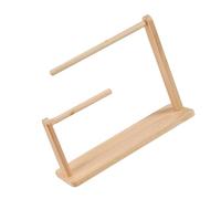 Qsvbeeqj Présentoir moderne en bois naturel robuste, taille unique, comme décrit