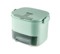 Qsvbeeqj Presser Ice Cubes Plateau Double Couche Congélateur Système Easy Releases Systèmes à Glace Moules à Glace pour Glace Café Outils Glaçons Plateau avec Couvercle Et Poubelle