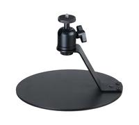Qsvbeeqj Projector Support de bureau avec moniteurs de bureau en métal réglables à 360 degrés