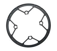 Qsvbeeqj Protection de chaîne en alliage d'aluminium pour vélo de banlieue, accessoires de roue à chaîne, housses de vélo légères