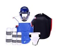 Qsvbeeqj Protection de la poitrine, kickboxing, muay thaï, boxe, protection du corps, sparring, entraînement lourd, protection contre les chocs réglable