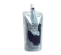 Qsvbeeqj Recharge de peinture acrylique à séchage rapide pour projets artistiques pour les étudiants en art et les peintres professionnels, les cabinets de classe