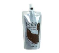 Qsvbeeqj Recharge de peinture acrylique à séchage rapide pour projets artistiques pour les étudiants en art et les peintres professionnels, les cabinets de classe