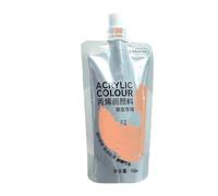 Qsvbeeqj Recharge de peinture acrylique à séchage rapide pour projets artistiques pour les étudiants en art et les peintres professionnels, les cabinets de classe