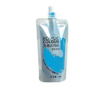 Qsvbeeqj Recharge de peinture acrylique à séchage rapide pour projets artistiques pour les étudiants en art et les peintres professionnels, les cabinets de classe