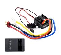 Qsvbeeqj Régulateur de vitesse électrique avec moteur à brosse 80 A avec fonctions de freinage avant et arrière pour camions 1:10/1:8