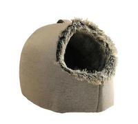 Qsvbeeqj Reliefs Anxieux Chats Maisons Multifonctionnel Chat Lit Intérieur Extérieur Maison pour Chat pour Utilisation Hiver Maison Portable pour Animaux de Compagnie