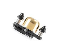 Qsvbeeqj Remplissage rapide pour vélos Bicycles Cloches Télécommande Vélo Klaxon de vélo Enfants Beau pour les trajets familiaux Cyclisme Poids léger Vélo