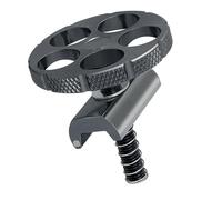 Qsvbeeqj Roue à Clapet C Boucle en Alliage d'aluminium Boucle unique C Boucle rotative pour plier les accessoires de vélo