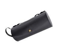 Qsvbeeqj Sac à cylindre réfléchissant pour guidon de vélo polyvalent sac avant pour vélo de nuit en toute sécurité avec grand sac de cyclisme de route