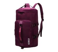 Qsvbeeqj Sac à dos Gym avec séparation sèche et humide Sac de natation Fitness Pour les week-ends de natation Courtes Vacances Natation Grande capacité Gym Escalade Sacs à dos Fitness Sport, Violet