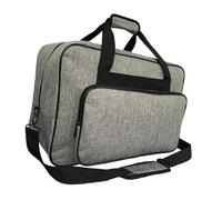 Qsvbeeqj Sac de machine à coudre Sac de rangement pour machine à coudre Sac de rangement avec poches pour accessoires Sac de rangement, Gris clair, En storlek, Beauté de masse