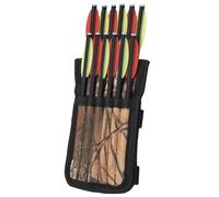 Qsvbeeqj Sac étanche portable pour flèches courtes carquois à flèches Porte-boulons 6/12 trous Archerys Poche pour flèches courtes Pratique à utiliser