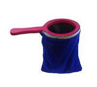 Qsvbeeqj Sac univers, sac magique, vide, fabriqué avec des tirettes multicolores dans le sac, accessoires magiques pour les spectacles sur scène
