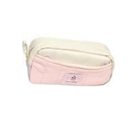 Qsvbeeqj Sacs de papeterie simples à la mode Construction en toile renforcée Plusieurs poches intérieures pour artistes étudiants Accessoires de papeterie résistants à la déchirure, a, Taille unique