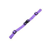Qsvbeeqj Sangle d'épaule réglable en nylon pour sac à dos réduisant la charge d'épaule et offrant une sangle confortable pour sac à dos de camping, violet clair, One Size