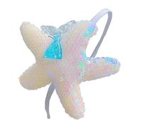 Qsvbeeqj Serre-tête de fête pour anniversaire, mariage, princesse cosplay pour filles, spectacle, costume de scène, bandeau fleur fille