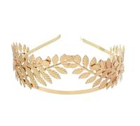 Qsvbeeqj Serre-tête pour Halloween, motif feuilles grecques et florales, accessoire pour cheveux pour fêtes costumées, look tendance
