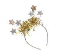Qsvbeeqj Serre-tête tendance en forme d'étoile - Accessoire de coiffure polyvalent pour enfants et adultes