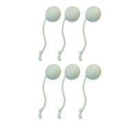 Qsvbeeqj Sisal Sphere For Chats Teasing Indoor Exercice Enrichment Chats Chew Toy Teeting Teasing Supply 6 pcs Teaser Toy