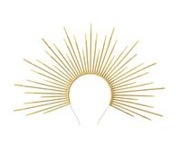 Qsvbeeqj Sun Goddesses Serre-tête de mariage élégant et délicat pour femme et fille