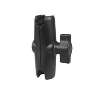 Qsvbeeqj Support auxiliaire double socle pour supports et support de téléphone en aluminium pour boule de moto Montage sur socle Bras à double prise