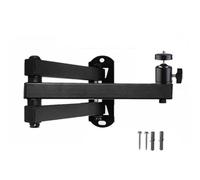 Qsvbeeqj Support de plafond réglable et support de projecteur mural avec articulation intégrée pour un réglage facile