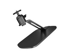 Qsvbeeqj Support de projecteur réglable en métal avec filetage de 1/4" - Support de table stable pour home cinéma, bureau, salle de conférence - Installation sans perçage - Base de trépied portable