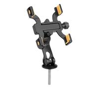 Qsvbeeqj Support de téléphone à 4 griffes pour guidon de vélo - Support de téléphone réglable à 360 ° - Pour la navigation sur le cyclisme - Emplacement de choc - Support de téléphone pour vélos