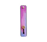 Qsvbeeqj Support de téléphone autocollant support de montage avec conception d'art de lavage pour une seule main montre vidéo jogging support de téléphone avec TPU
