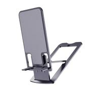 Qsvbeeqj Support de téléphone portable en aluminium réglable en hauteur pour tablette téléphone support pliable table téléphone support multi-angle support téléphone