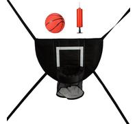 Qsvbeeqj Support mural pour cadre Dunks Petit kit de basket-ball d'intérieur Panier de basket-ball pour enfants Panier de basket-ball