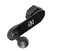 Qsvbeeqj Supports en aluminium 17 mm rallonge de voiture support de téléphone pour valve d'air de voiture support de téléphone et solution de montage support de ventilation