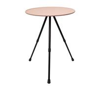 Qsvbeeqj Table extérieure en alliage d'aluminium pliable ronde de pliage automatique calcul de voyage fournitures portable extérieur camping table pliable
