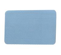 Qsvbeeqj Tapis de bain en PVC antidérapant pour douche et toilettes Empêche les accidents Sans danger pour les groupes vulnérables
