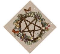 Qsvbeeqj Tarot Nappe Motif Étoiles Astrologie Tissu Autel Table de Cartes Table de Cartes Tissu Tapisserie Sorcellerie Fournitures de Cartes de Dieu Table Mur Décors