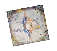 Qsvbeeqj Tarots Nappe Autel Carte en Tissu Lire Astrologys Nappe Cartes de Dieu Tissu Té Mural Décoration Murale