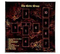 Qsvbeeqj Tarots Nappe Cartes de lecture Astrologys Tissu Table Divine Cartes Table Tapisserie Sorcellerie Fournitures Cartes de Dieu Table Décoration Murale
