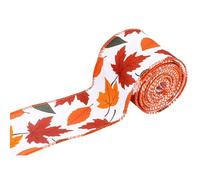Qsvbeeqj Thanksgiving Day Harvest Ribbon Wide Decors avec plusieurs motifs Merveilleux pour emballage cadeau et décorations de fête