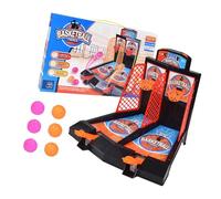 Qsvbeeqj Toy Basketball Battle Game Table de bureau Table amusante Sport Bagatelle Basketball Sport pour garçons et adultes Réduire le stress Entraînement de la main Jouet d'entraînement