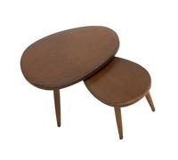 Qsvbeeqj Toy Figure Modèle Table basse réaliste pour salon Fournitures Ensemble Poupées Faire Fille Cadeau Décoration Centre Table