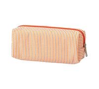 Qsvbeeqj Trousse à crayons de voyage légère rayée avec fermeture éclair - Multifonction - Pour l'école, le bureau, les travaux manuels, le stockage des fournitures d'étudiant et d'examen, b