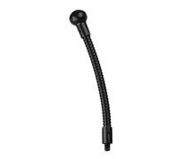 Qsvbeeqj Tuyau en métal réglable avec adaptateurs de tête de balle de 17 à 4 mm rotatif à 360 degrés pour appareil photo, trépied, téléphone, streaming en direct, supports de bras métalliques solides