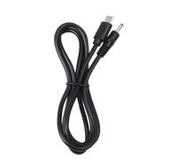 Qsvbeeqj Type C - Jusqu'à 12 V - 3,5 x 1,35 mm - Câble d'alimentation rapide - Pour ordinateur portable, bureau, lampe de vidéosurveillance, caméra de vidéosurveillance - Coque en PVC flexible - Câble
