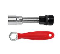 Qsvbeeqj Universel Outils de retrait de fond de vélo Outil de retrait en acier au carbone de haute résistance pour différents types de vélos de route manivelles extracteur de bras