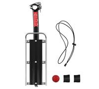 Qsvbeeqj Vélos arrière du rack Tendeur de vélo réglable rapide Rack de selle Porte-bagages Vélo réglable.